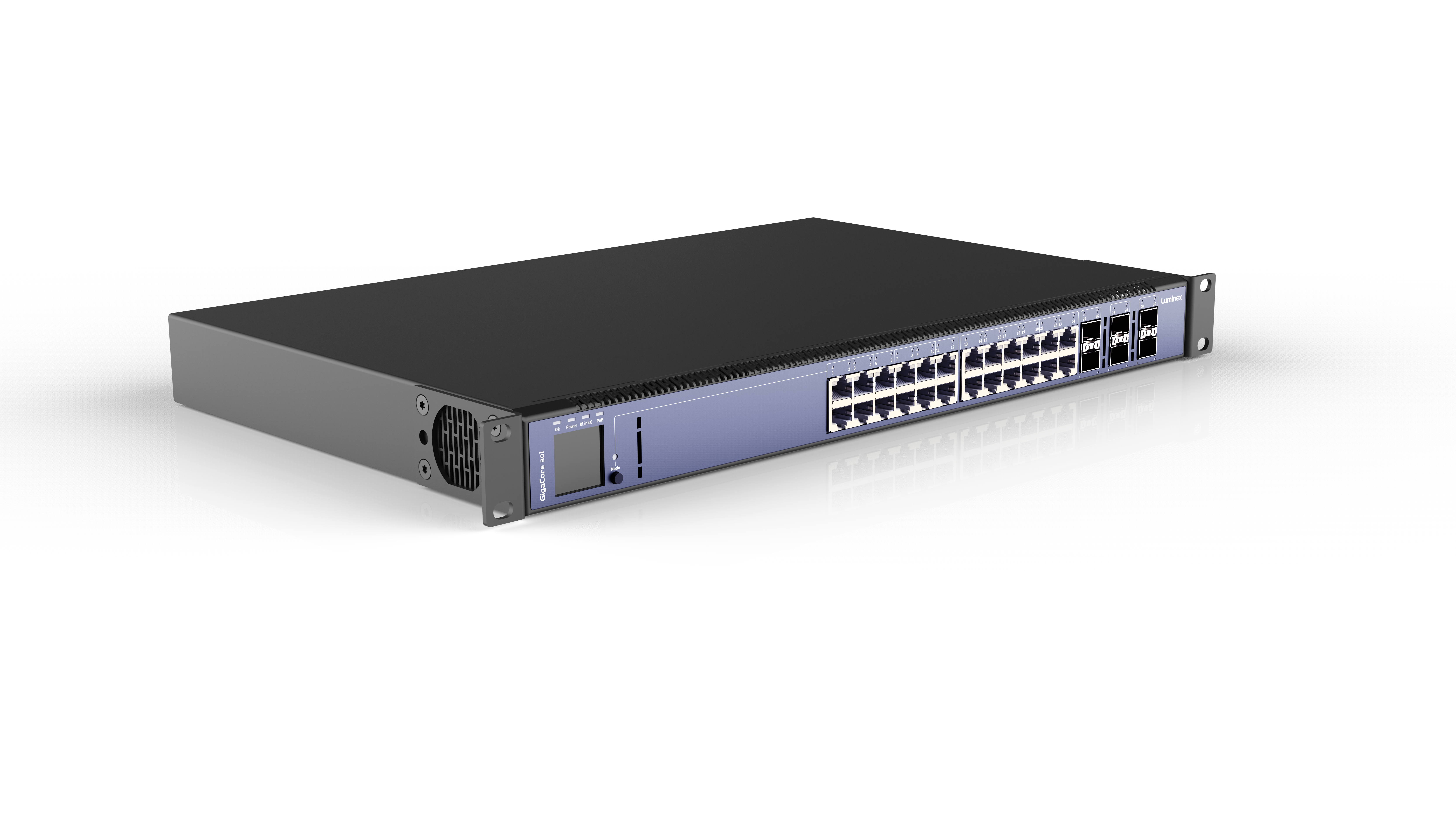 GigaCore 30i (1G models) - 24x1G – 6x1G(SFP+)